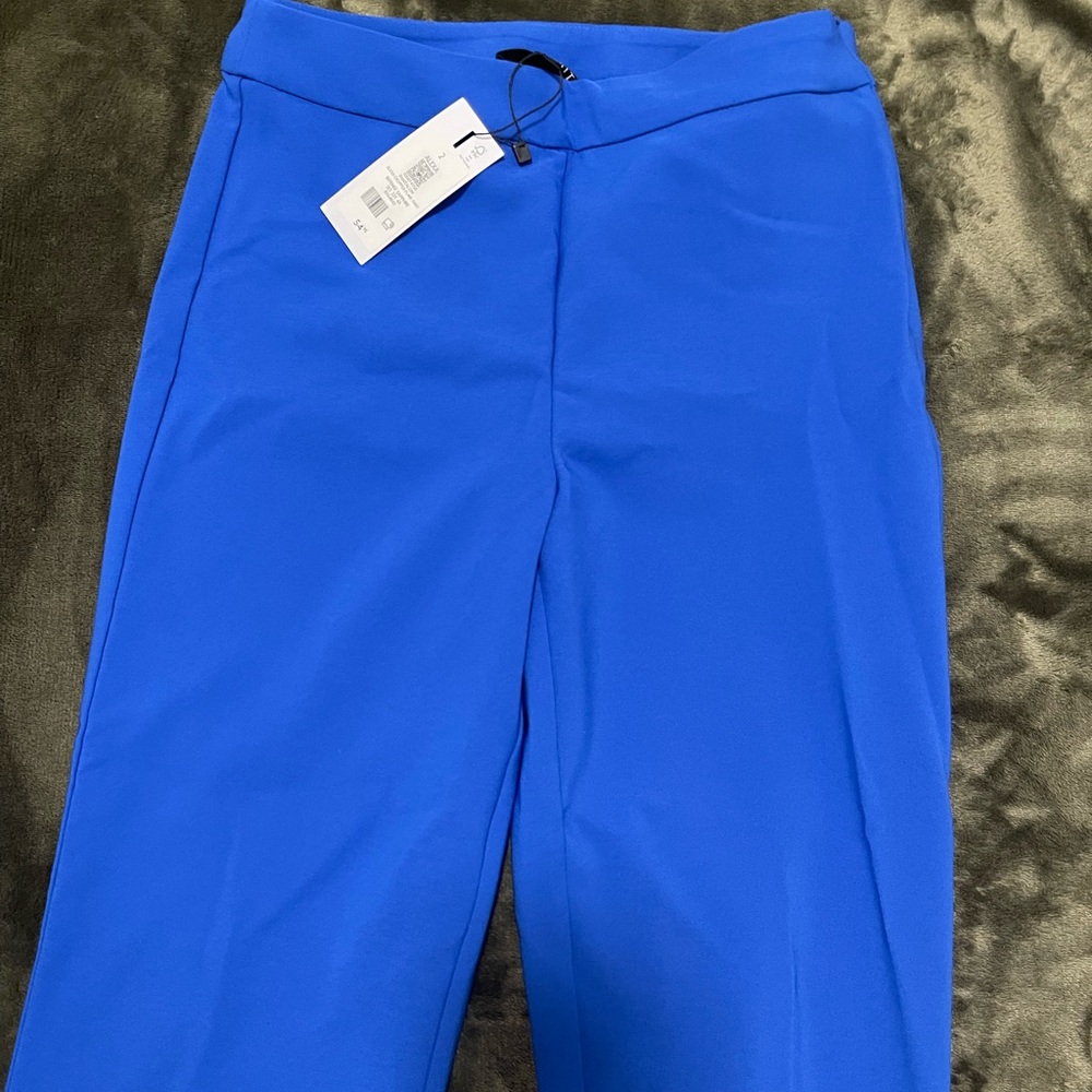 Blue Pantsuit